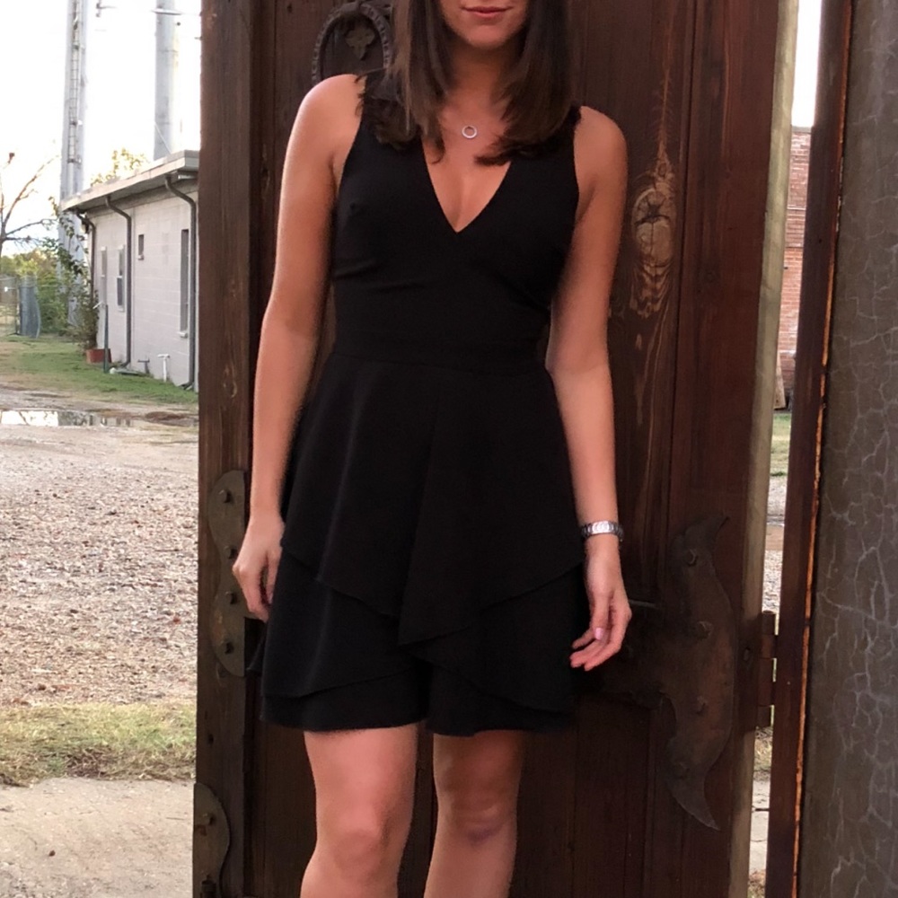 Low cut party dress - A Line
